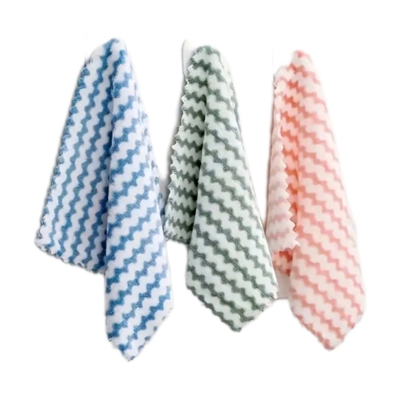 10pc Microfiber Dish Cloth Set - Picture 2 of 4